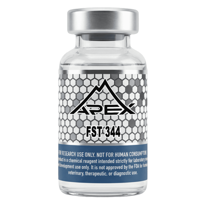 Follistatin 344 1mg lyophilized research peptide vial — Apex Laboratory