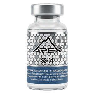 SS-31 lyophilized research peptide vial — Apex Laboratory